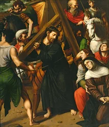 Christus trägt das Kreuz